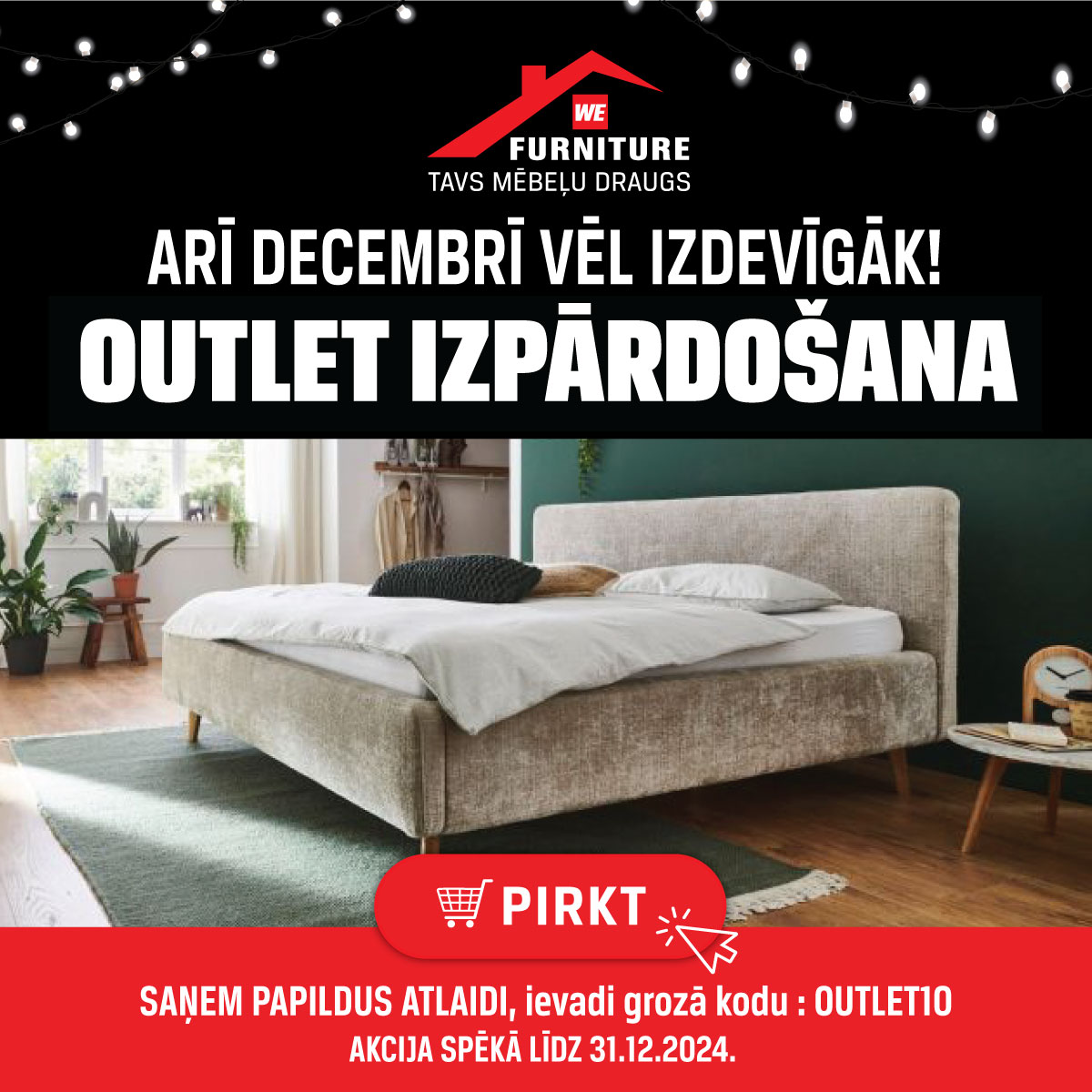 Outlet dīvānu gultas izpārdošana