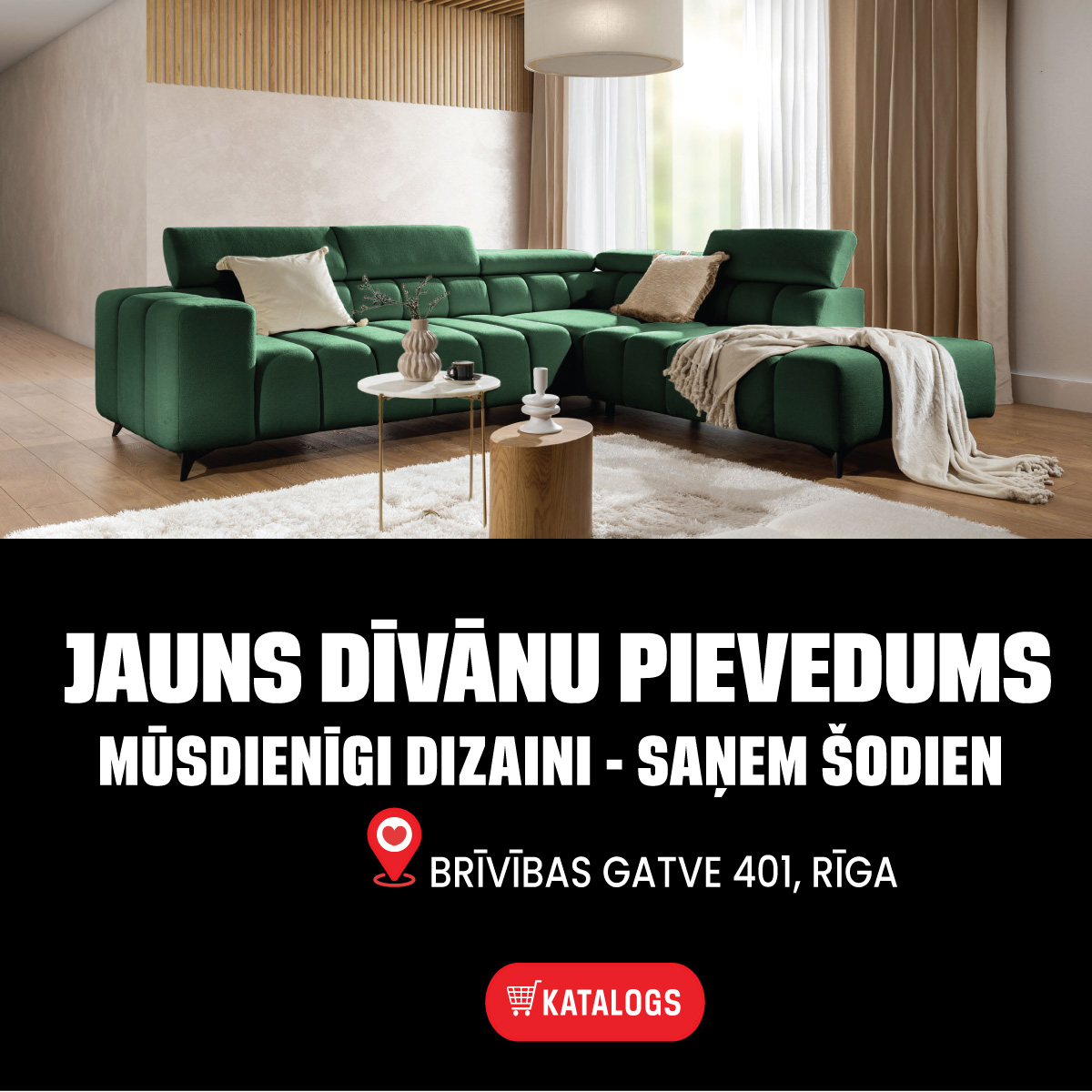 saņem jau šodien, plašākais dīvānu piedāvājums