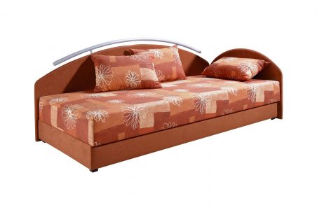 Upholstered bed 90x200 - Studiolige (with laundry compartment)