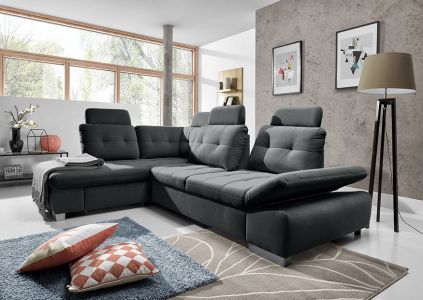 Угловый диван ХL - Cremona (Pаскладной с ящиком для белья)