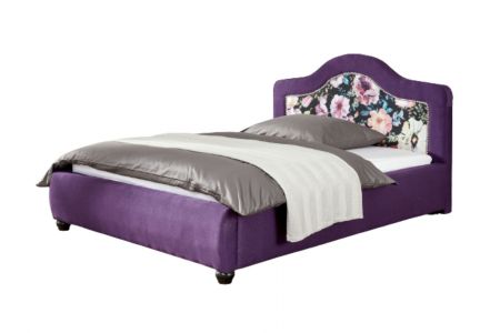 Upholstered bed 180x200 - Victoria (with laundry compartment)