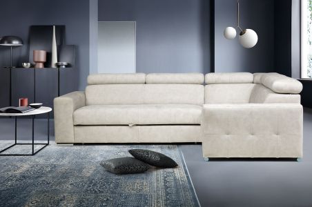 Угловый диван - Margo II (Pаскладной с ящиком для белья)