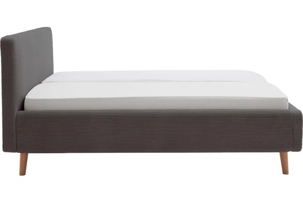 Upholstered bed 180x200 - Mattis with bed slat