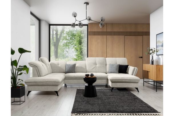 U shape sofa - Massimo Long (Pull-out with storage box)