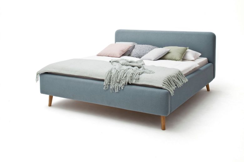 Upholstered bed 180x200 - Mattis with bed slat