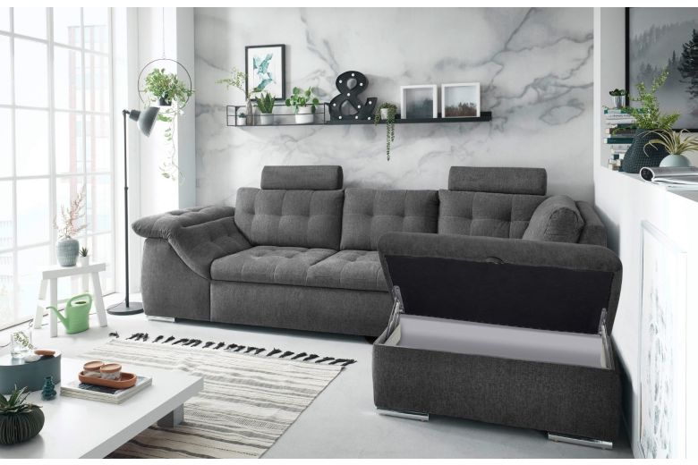 Corner sofa XL - Oman (Pull-out with storage box)