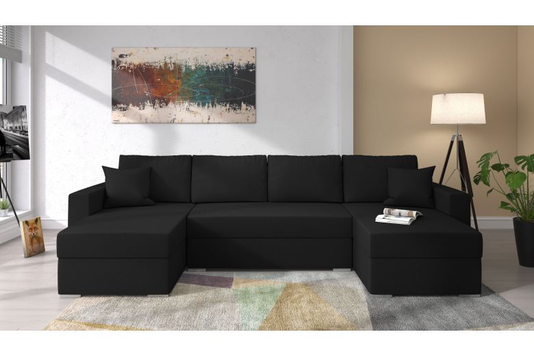 U shape sofa - Savio (Pull-out with storage box)