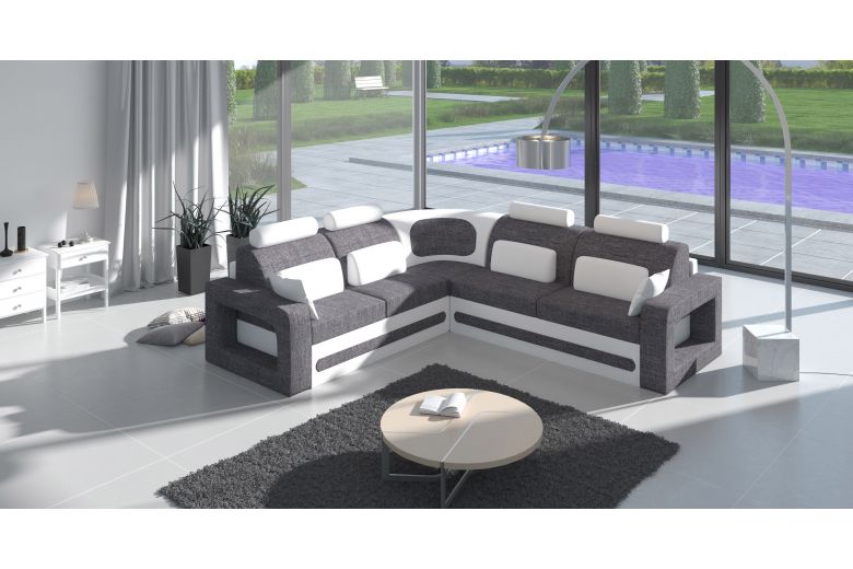 Corner sofa - Bergamo (Pull-out with storage box)