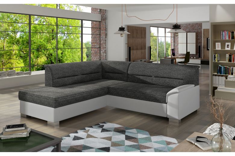 Corner sofa - Bergen (Pull-out with storage box)