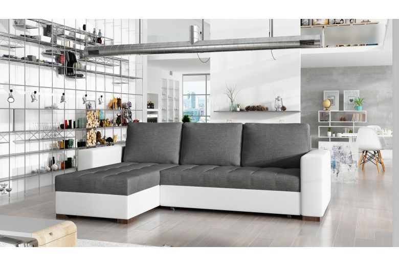 Corner sofa - Newark (Pull-out with storage box)