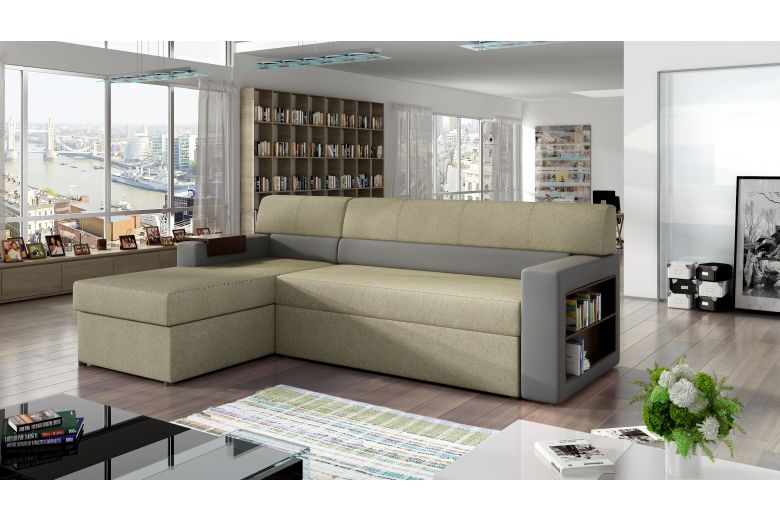 Corner sofa - Rico-P (Pull-out with storage box)