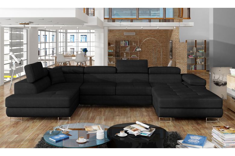 U shape sofa - Rodrigo (Pull-out with storage box)