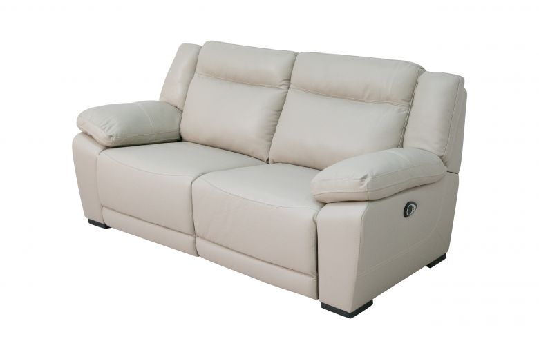 Leather 2 seat sofa - 2669