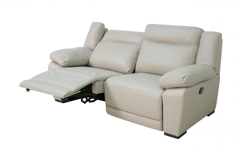 Leather 2 seat sofa - 2669