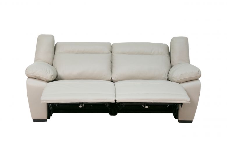 Leather 2 seat sofa - 2669