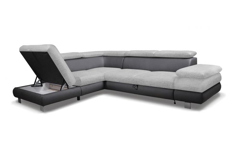 Corner sofa - Conti (Pull-out with storage box)