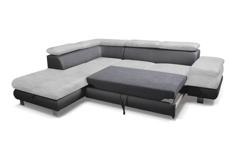 Corner sofa - Conti (Pull-out with storage box)