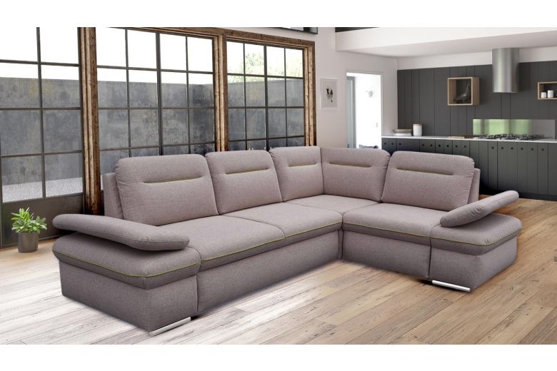 Corner sofa XL - Margo (Pull-out with storage box)