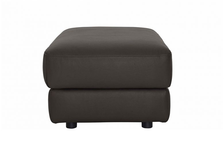 Leather puff - Gaia