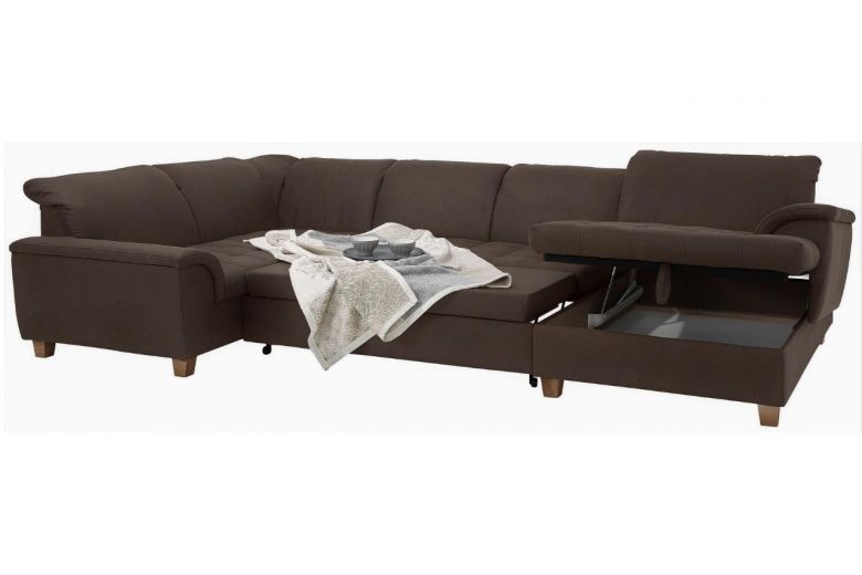 U shape sofa - Lyla (Pull-out with storage box)