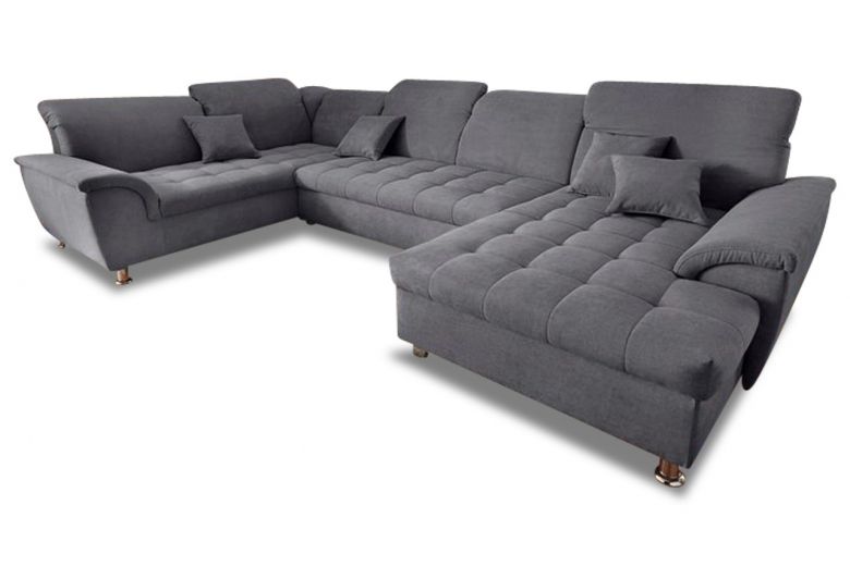 U shape sofa - Franzi (Pull-out with storage box)