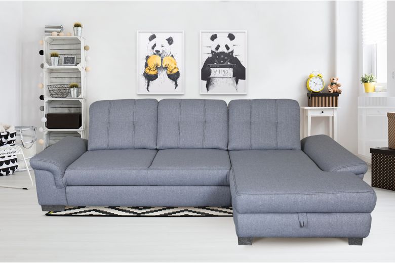 Corner sofa - Jan (Pull-out with storage box)