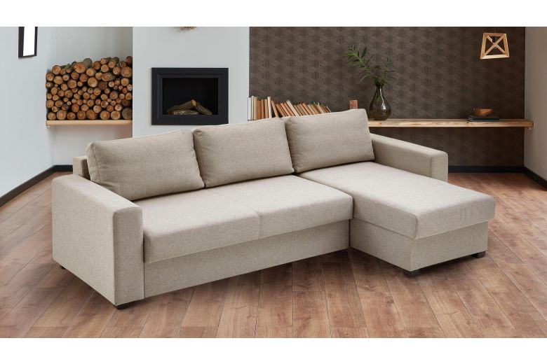 Corner sofa - Dublin (Pull-out with storage box)