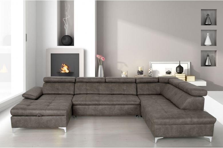 U shape sofa - Saturn (Pull-out with storage box)