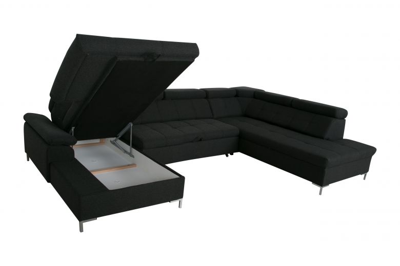 U shape sofa - Saturn (Pull-out with storage box)