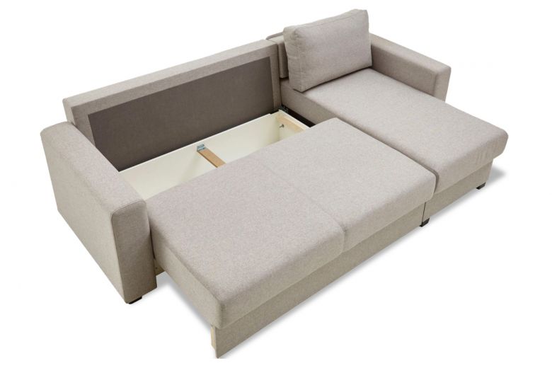 Corner sofa - Dublin (Pull-out with storage box)