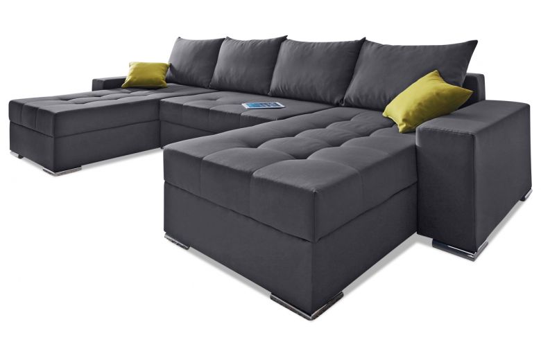 U shape sofa - Josy1 (Pull-out with storage box)