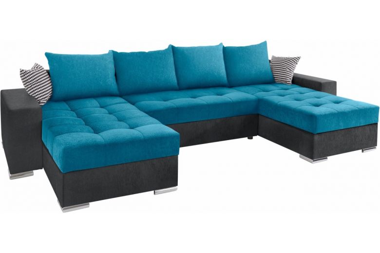 U shape sofa - Josy1 (Pull-out with storage box)