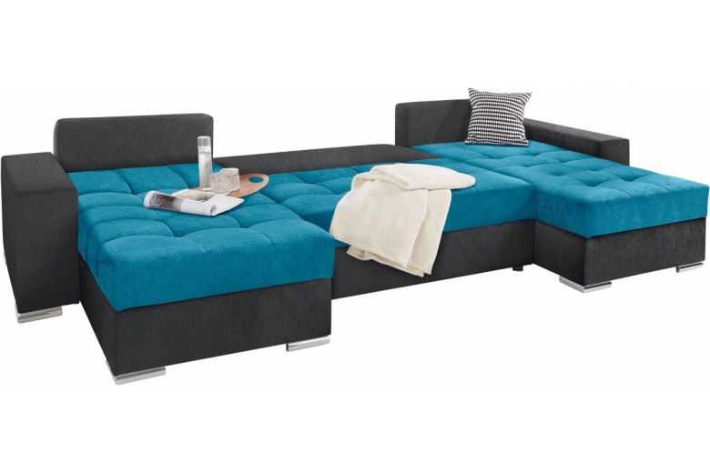 U shape sofa - Josy1 (Pull-out with storage box)