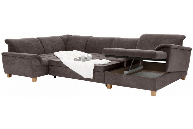 U shape sofa - Lyla (Pull-out with storage box)