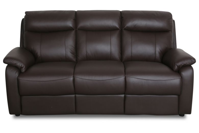 Leather 3 seat sofa - Lana