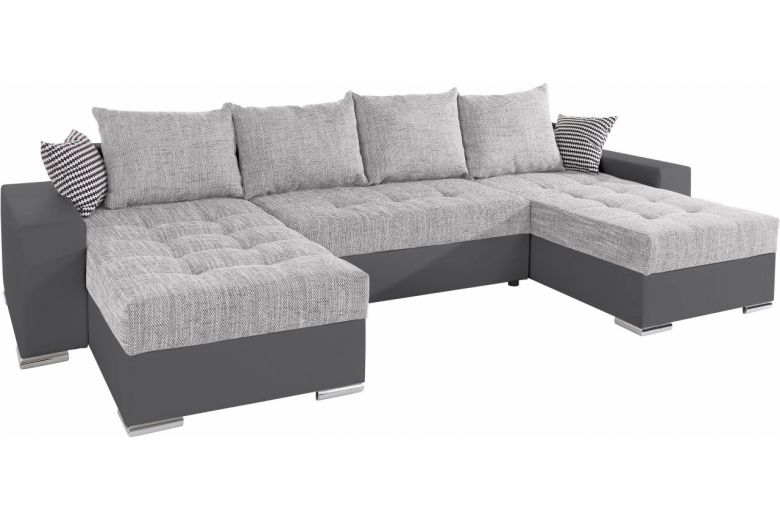 U shape sofa - Josy1 (Pull-out with storage box)