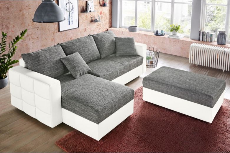 Corner sofa - Caro (Pull-out with storage box)