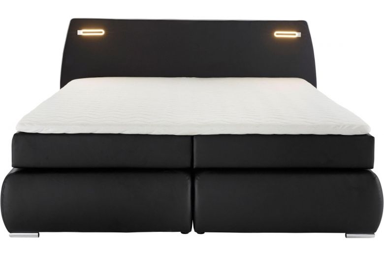 Boxspring bed 180x200 - Black&White