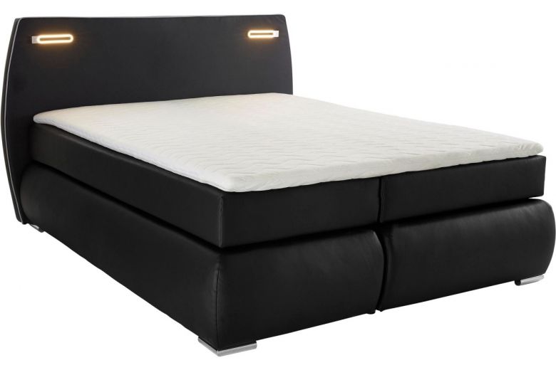 Boxspring bed 180x200 - Black&White