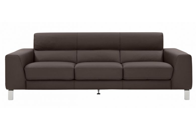 Leather 3 seat sofa - Simon