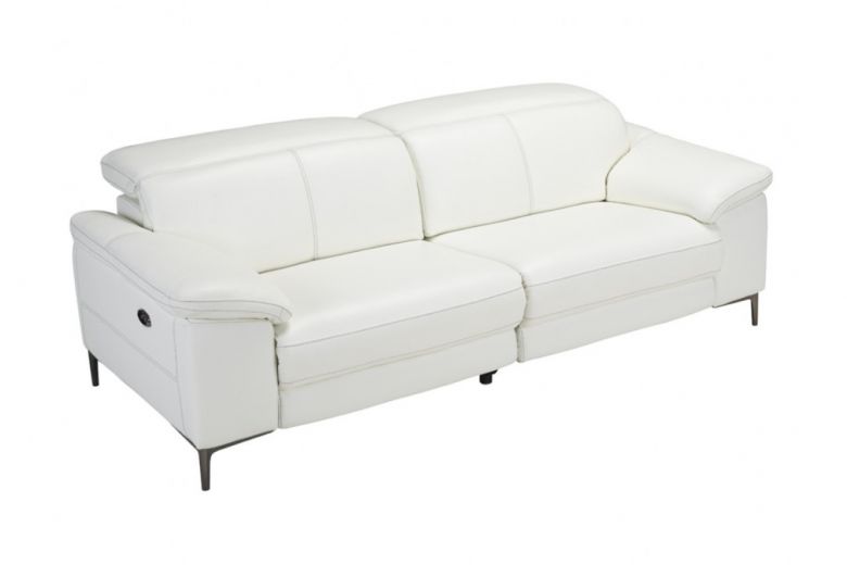 Leather 3 seat sofa - Yoro