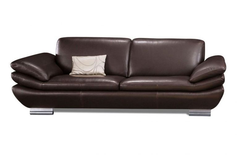 Leather 3 seat sofa - PRM 391
