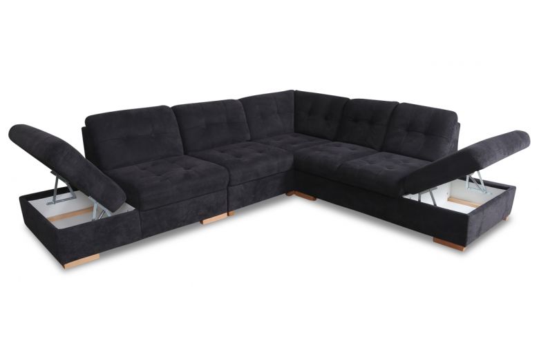 Corner sofa XL - Hugo (With storage box)