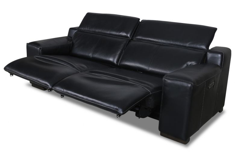 Leather 3 seat sofa - RS-11501