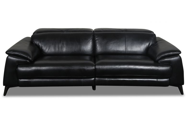 Leather 3 seat sofa - A6234