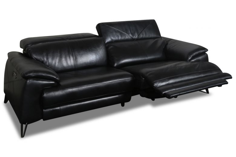 Leather 3 seat sofa - A6234