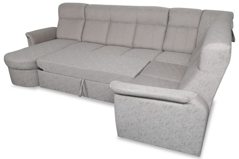 U shape sofa - Prato (Pull-out with storage box)