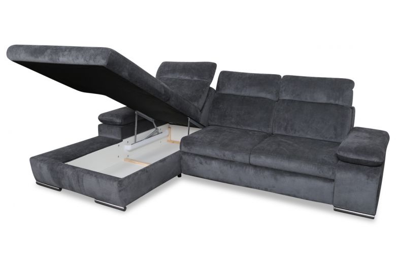Corner sofa - Orlando (Pull-out with storage box)