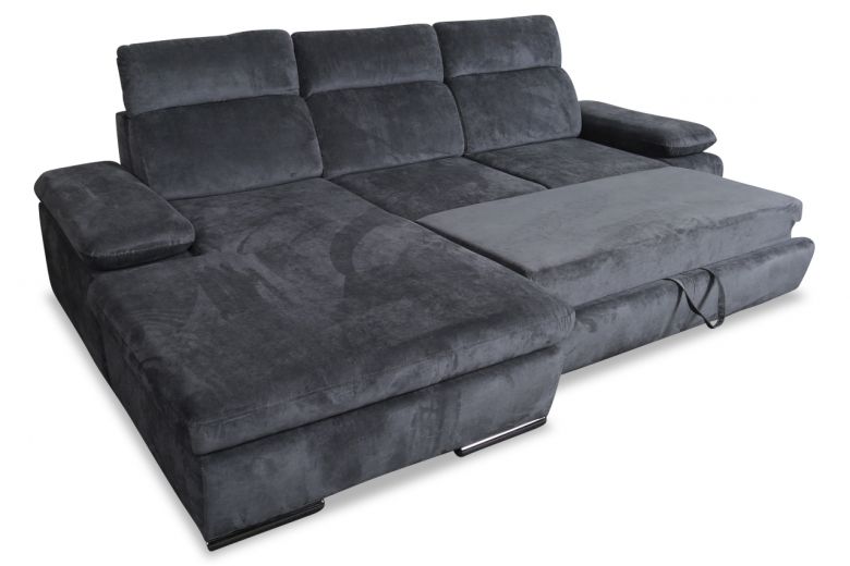Corner sofa - Orlando (Pull-out with storage box)