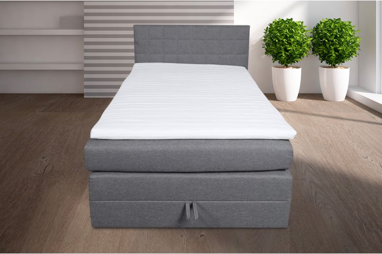 Boxspring bed 120x200 - Hawaii (With storage box)